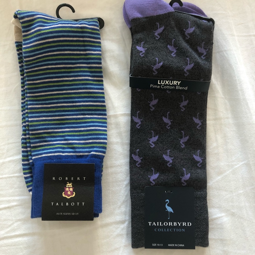 Two pairs of high quality men’s socks